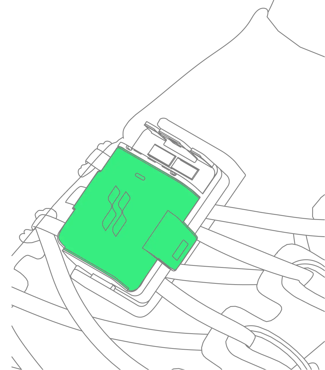 Attach Battery to Pod