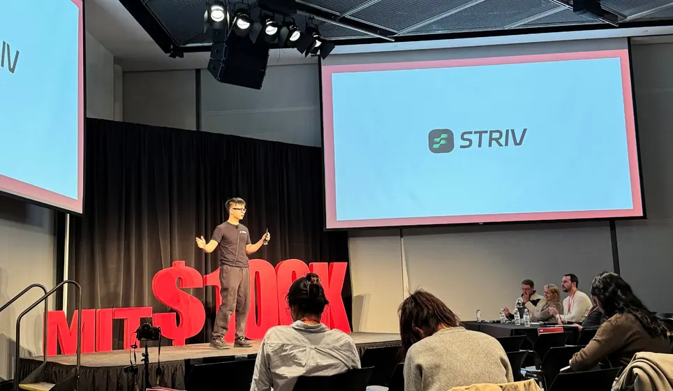 Presenting STRIV at the MIT $100K
